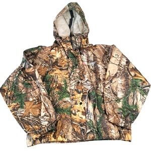 Woodland Camouflage Hooded Trench Coat